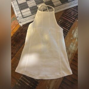 Free People Sleeveless Ribbed Knit Top
